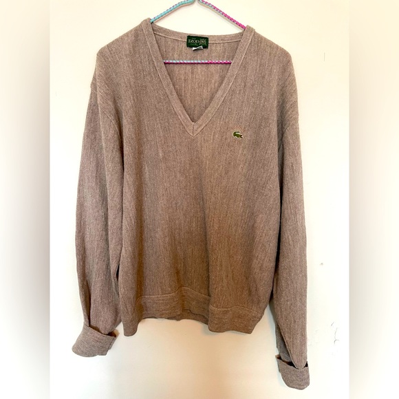 Vintage Lacoste Sweater - Brown - Picture 1 of 1